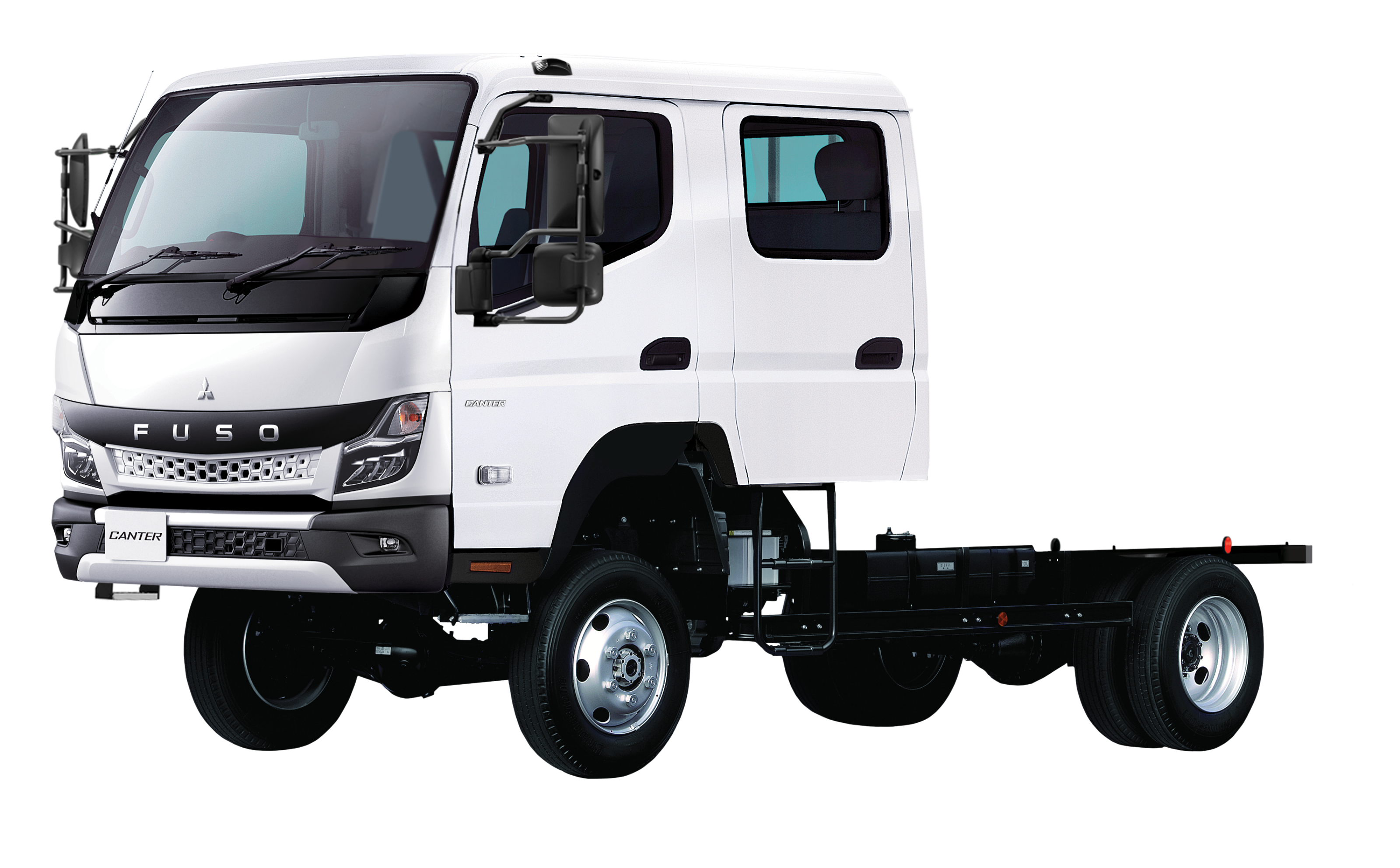 FUSO 4x4 double-cab truck