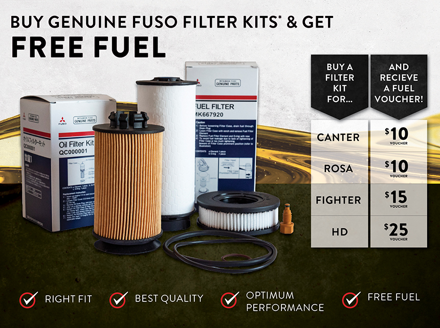FUSO filter kits offer q1 2019