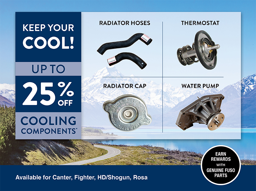 FUSO Cooling components