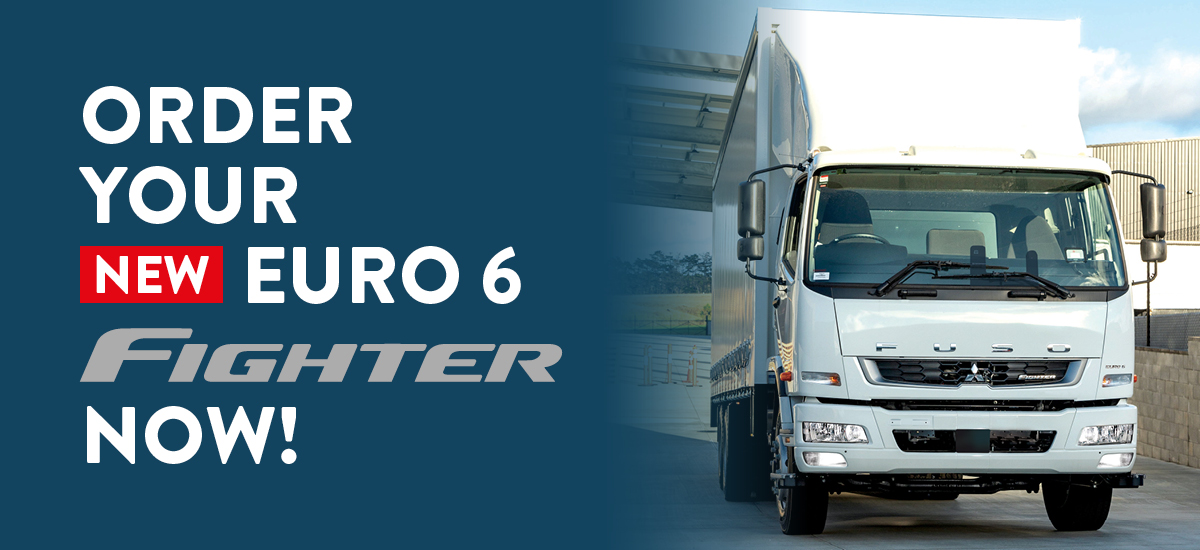 Euro 6 Fighter – part of the FUSO medium duty trucks range.