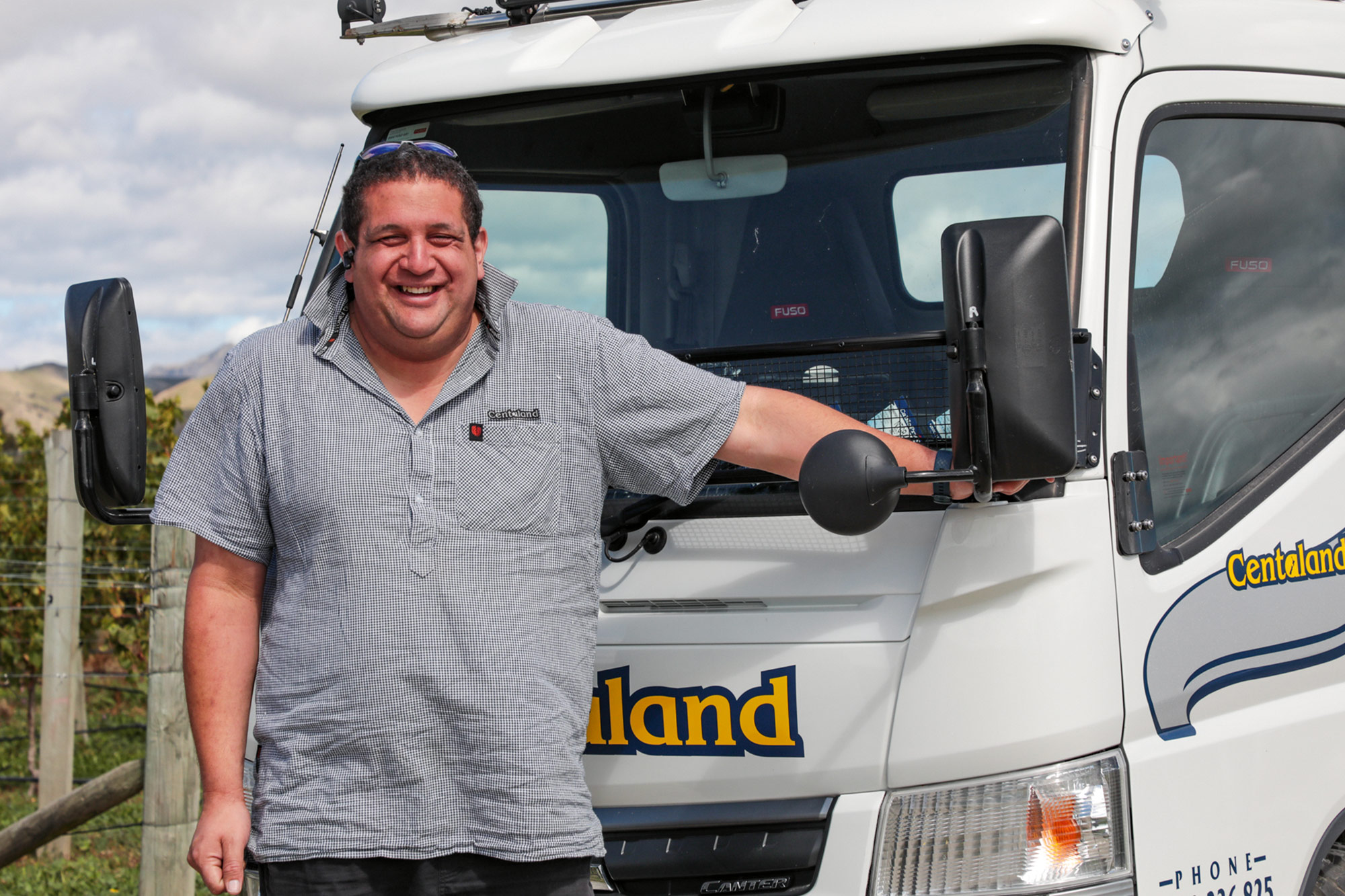 Phil Wandsworth loves his FUSO Canter 616 City Cab 