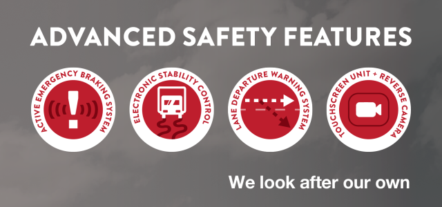 Canter safety features