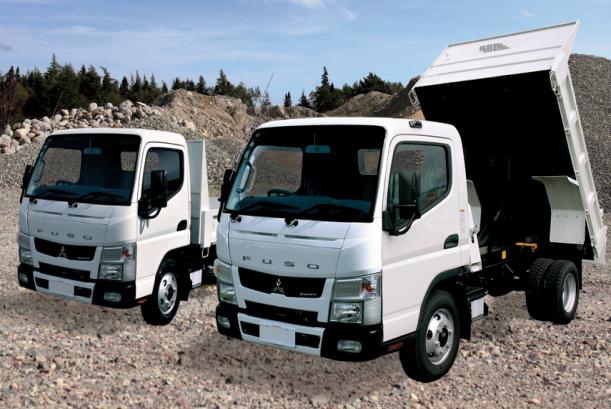 Market-leading FUSO Canter gets tipper upgrade